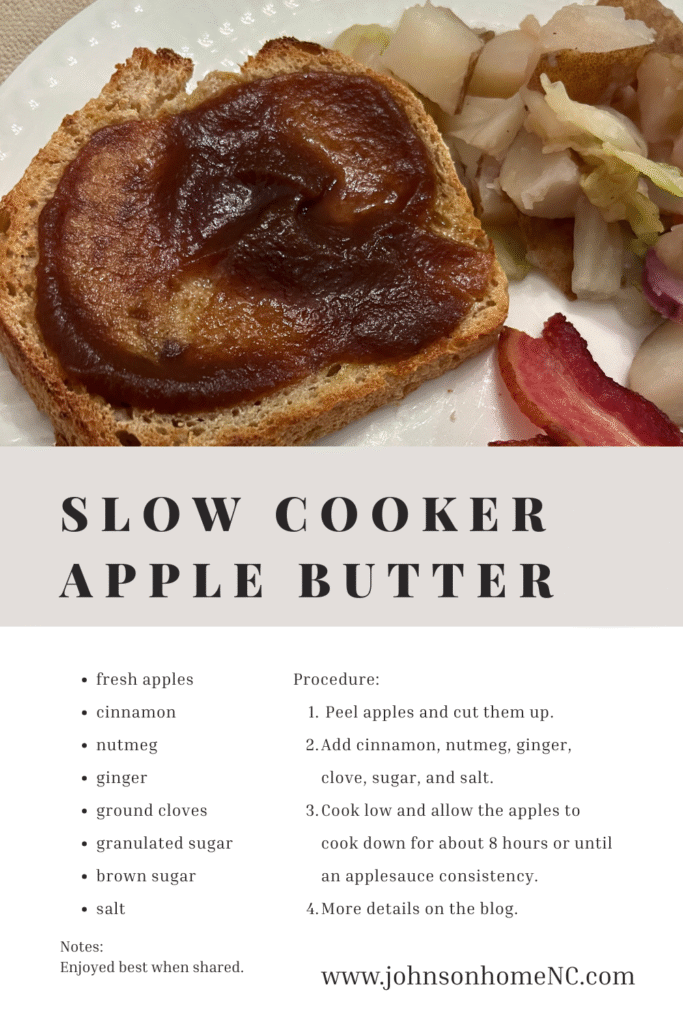 slow cooker apple sauce short recipe for Pinterest
